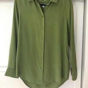 Equipment Slim Signature Blouse, Size S/P